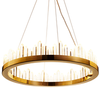 Lampa wisząca LUSSO LED złota 60 cm Step into Design