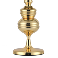 Lampa biurkowa QUEEN lustrzane złoto 18 x 53 cm 