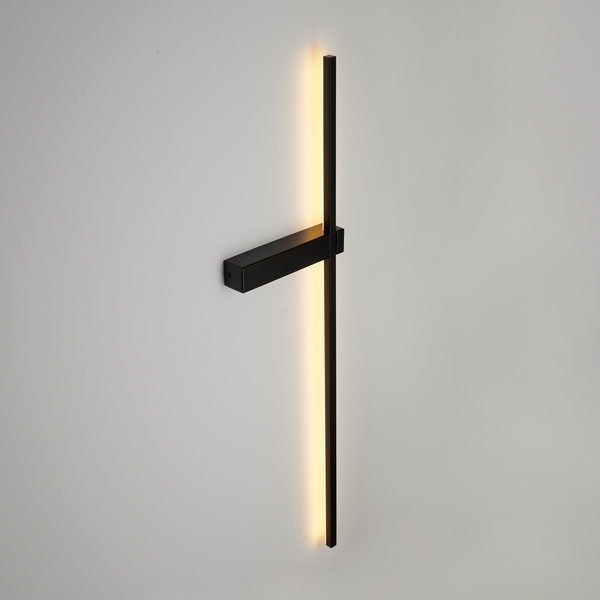 Kinkiet SOUL ledowy czarny matowy 90 cm Step into Design