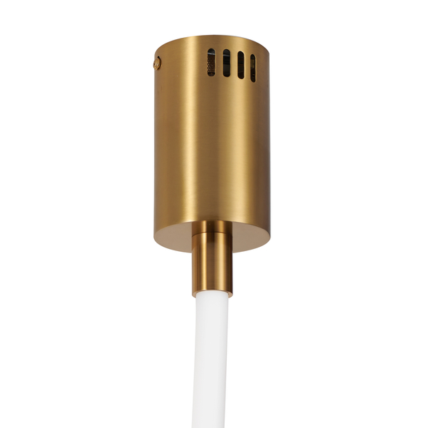 Lampa wisząca wąż LED złoto-biała 400 cm  - SNAKE