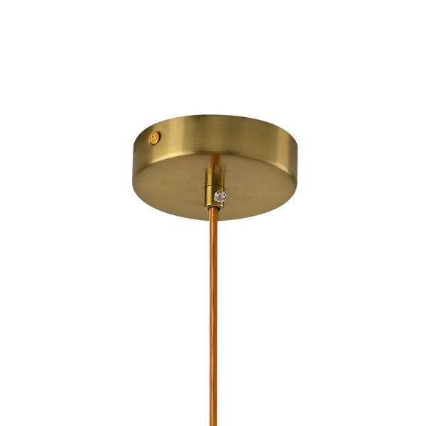 Lampa wisząca biała mleczna kula 20 cm Pearl