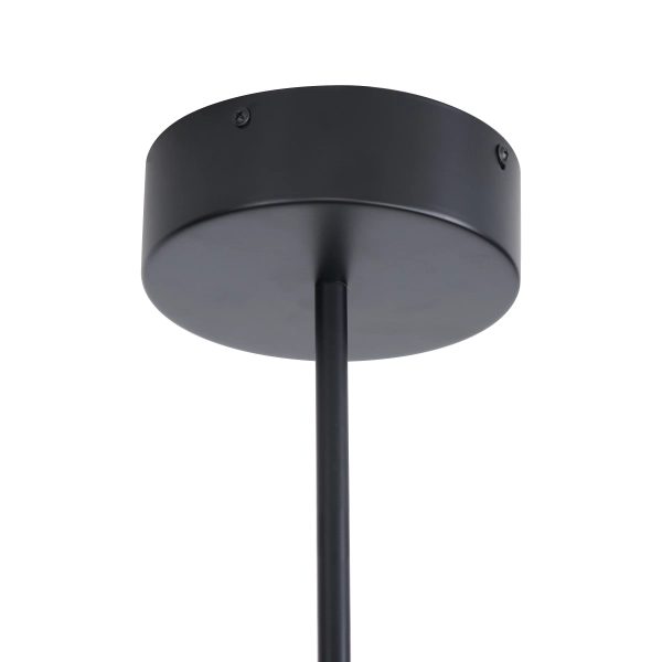 Lampa wisząca LED CONE - czarna listwa sufitowa 130 cm