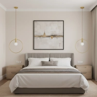 BELLA 40 cm - elegancka, złota, lampa wisząca