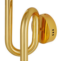 Lampa ścienna MYK ledowa złota spirala 38 cm Step into Design