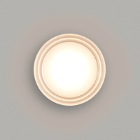 Kinkiet LED CANDY biały 13,5 cm - okrągły, nowoczesny