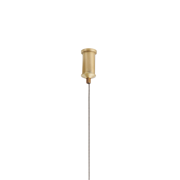 Lampa wisząca BEAM-80 ledowa listwa złota 80 cm 