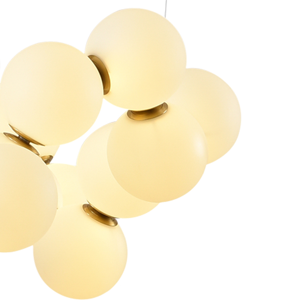 Lampa wisząca CORALLI-100 korale białe 100 cm Step into Design