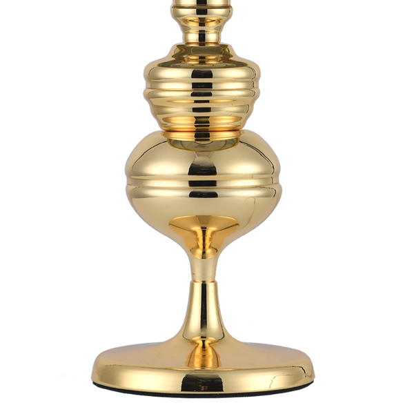 Lampa biurkowa QUEEN lustrzane złoto glamour 25*80 cm Step into Design