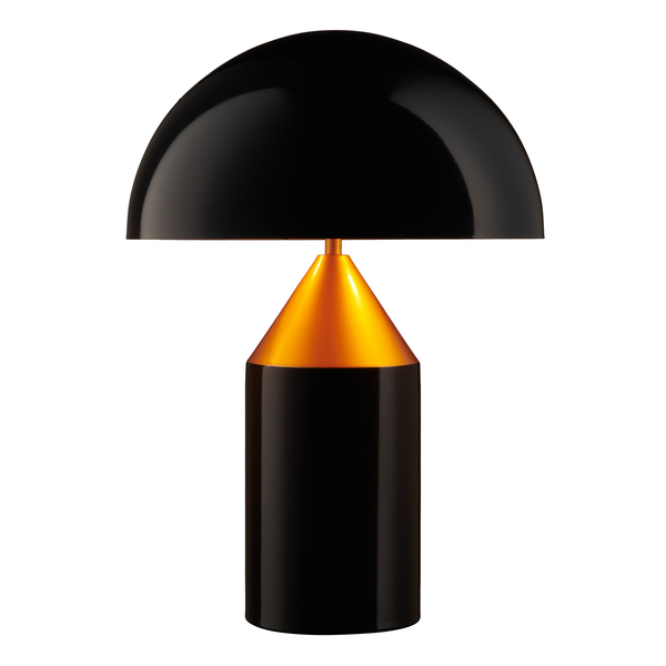 Lampa biurkowa BELFUGO L nowoczesna lampa w  czarnym kolorze 37x50 cm