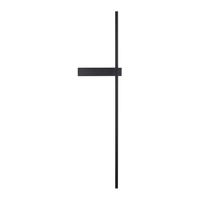 Kinkiet SOUL ledowy czarny matowy 90 cm Step into Design