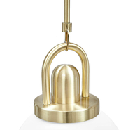 Lampa wisząca biała mleczna kula 20 cm Pearl
