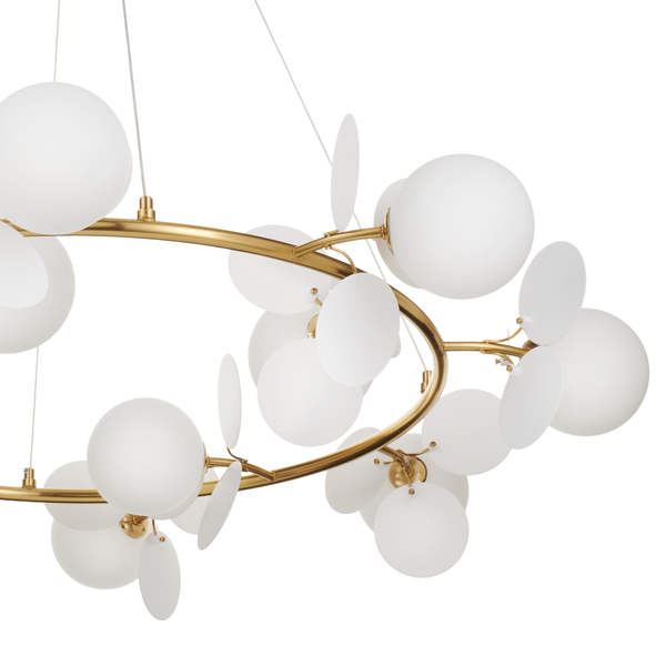 Lampa wisząca Chic złota105 cm- elegancka lampa do salonu