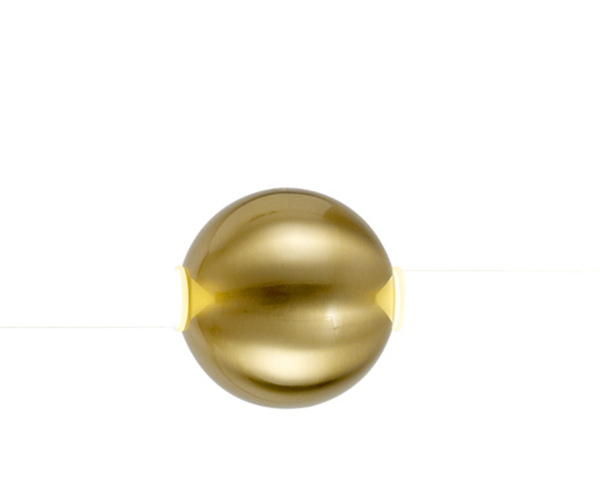 O-LINE 93 cm - minimalistyczna lampa wisząca w kolorze mosiądzu 