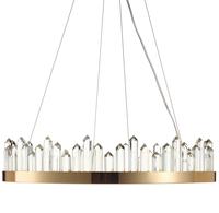 Lampa wisząca LUSSO LED złota 60 cm Step into Design