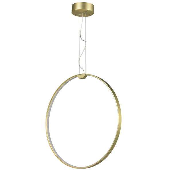 Lampa wisząca ACIRCULO 60 cm - złoty ring LED