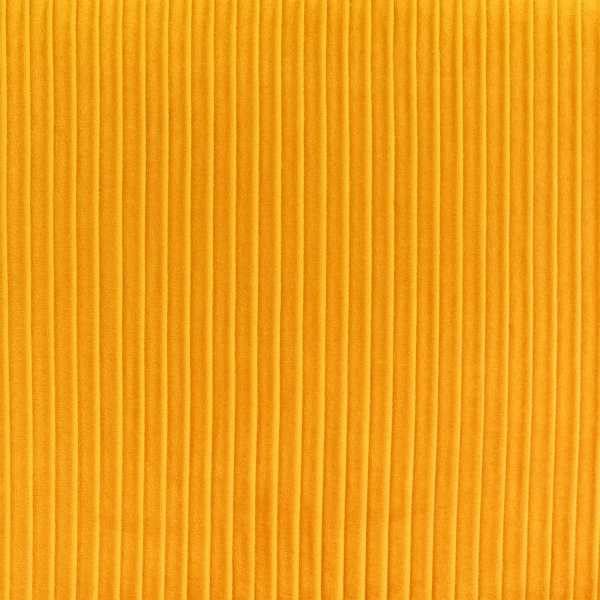 Fotel Solaro - Żółty nowoczesny Fotel do Salonu ze sztruksowej tkaniny