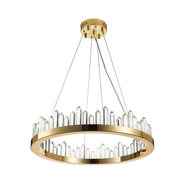Lampa wisząca LUSSO LED złota 60 cm Step into Design