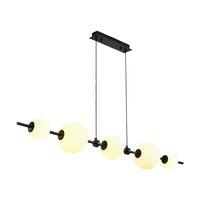 Lampa wisząca MILA biała 140 cm szklane kule Step into Design