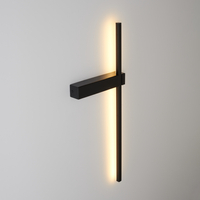 Kinkiet SOUL ledowy czarny matowy 60 cm Step into Design