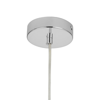 Lampa wisząca FLASH M chrom szklana kula 30 cm Step into Design