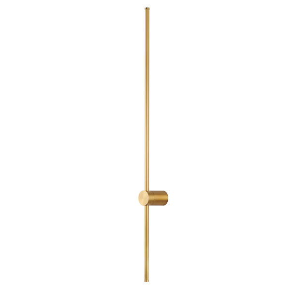 Kinkiet SPARO LED złoty prosty patyk 100 cm Step into Design