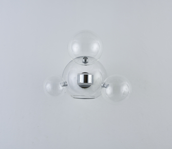 Lampa ścienna BAŃKI-4W LED chrom 3000 K