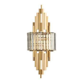 Kinkiet DUKE-2 kryształowy 60 cm - glamour, elegancki