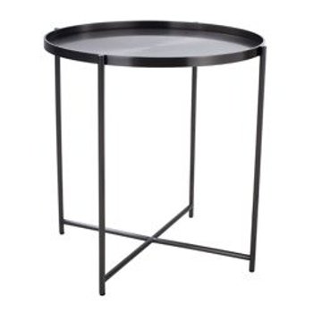 Stolik kawowy MOON tytanowy-minimalistyczna forma i ponadczasowy styl.