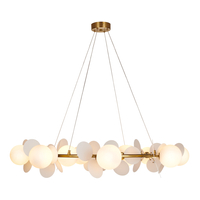 Lampa wisząca Chic złota105 cm- elegancka lampa do salonu