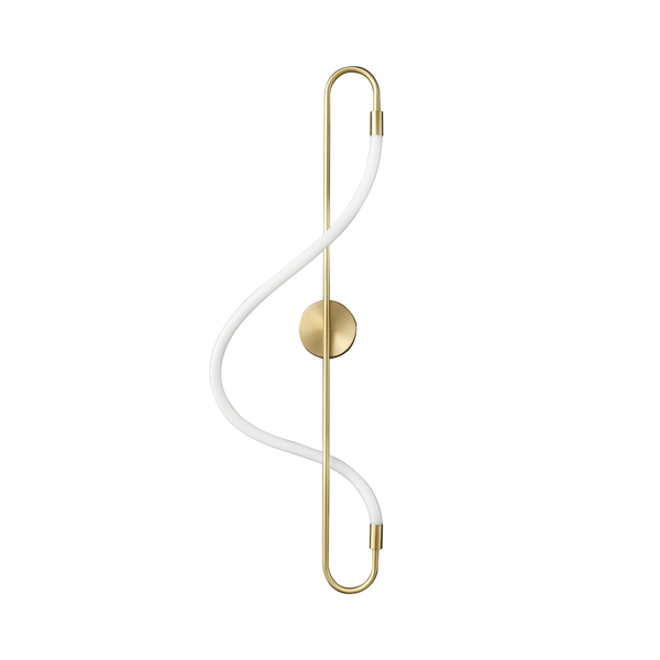 Kinkiet ESSA złoty klucz wiolinowy 90 cm Step into Design