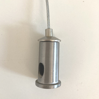 Lampa wisząca CIRCLE 40+60+60 ledowy ring nikiel Step into Design