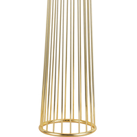 Lampa podłogowa FILO-2 czarno - złota 156 cm