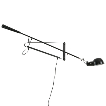 Lampa ścienna MOVE S czarna 135 cm