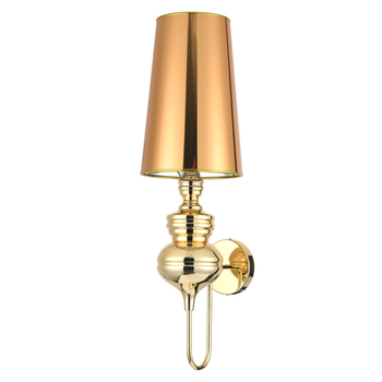 Lampa ścienna QUEEN złota 18 cm