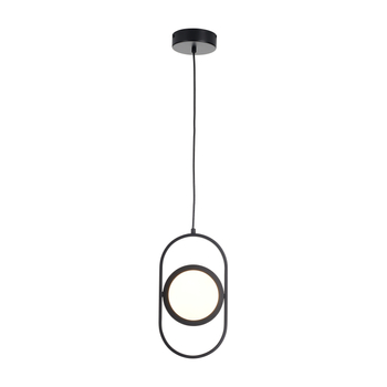 Lampa wisząca ELIPSE MINI LED czarna 32 cm