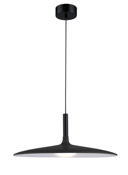 Lampa wisząca HANK LED czarna 35 cm