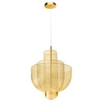 Lampa wisząca MESH GOLD LED złota 60 cm