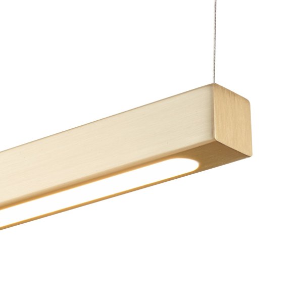 Lampa wisząca BEAM-100 LED złota 100 cm / 4000 K