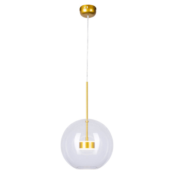 Lampa wisząca BUBBLES -1 LED złota 3000 K