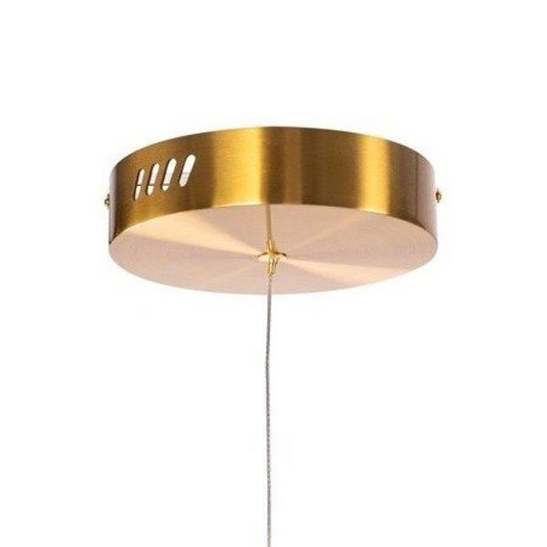 Lampa wisząca CIRCLE 120 LED mosiądz szczotkowany 120 cm