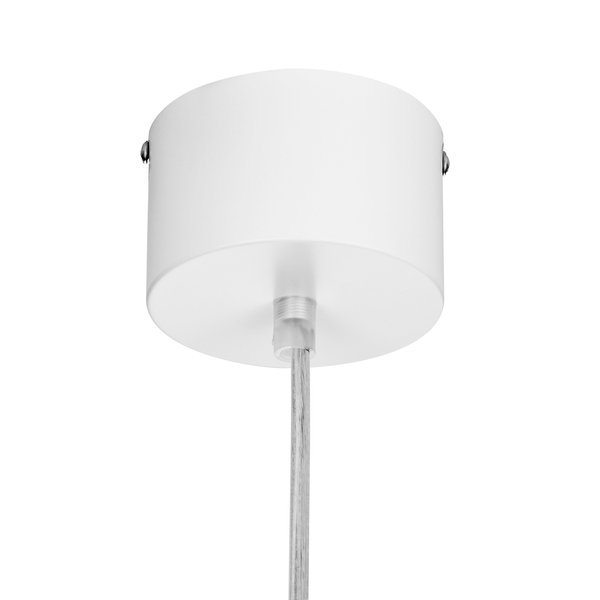 Lampa wisząca DIVERSO biała matowa 40 cm