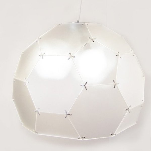 Lampa wisząca DOME półtransparentna 80 cm