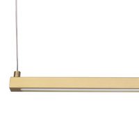 Lampa wisząca BEAM-80 LED złota 80 cm