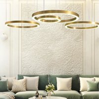 Lampa wisząca CIRCLE 120 LED tytan szczotkowany 120 cm