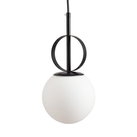 Lampa wisząca LUCKY czarna 118 cm